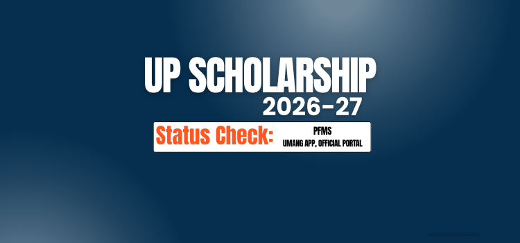 UP Scholarship Status Check 2026-27